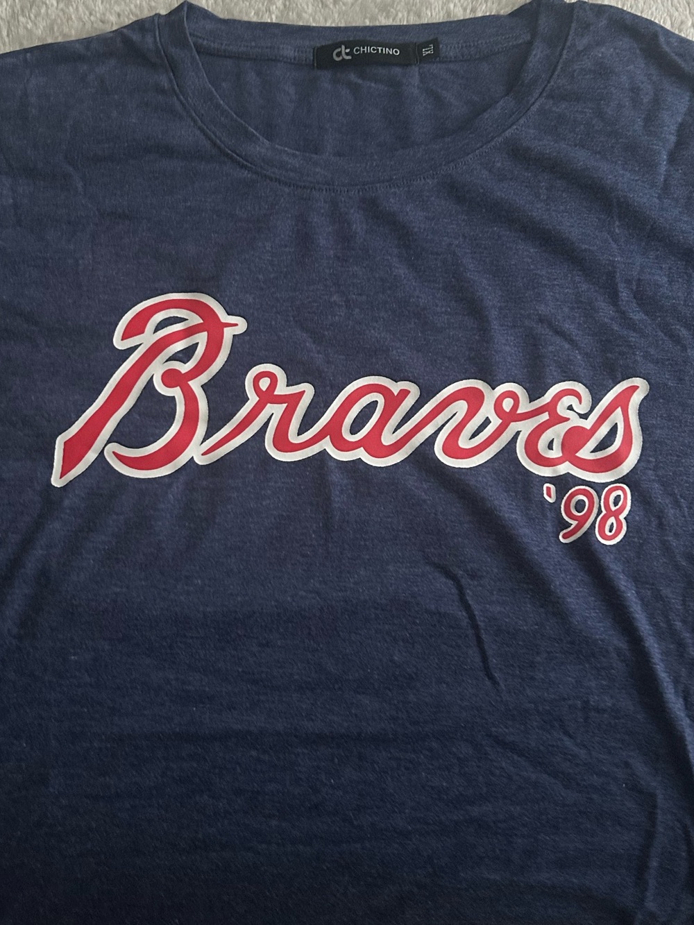 Morgan Wallen 98 T Shirt Jersey - Navy/Red